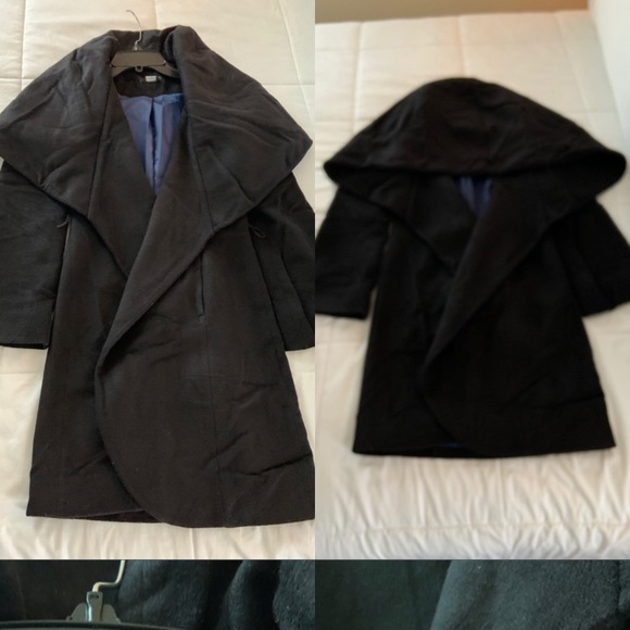 Bebe Black Coat - Picture 5 of 9